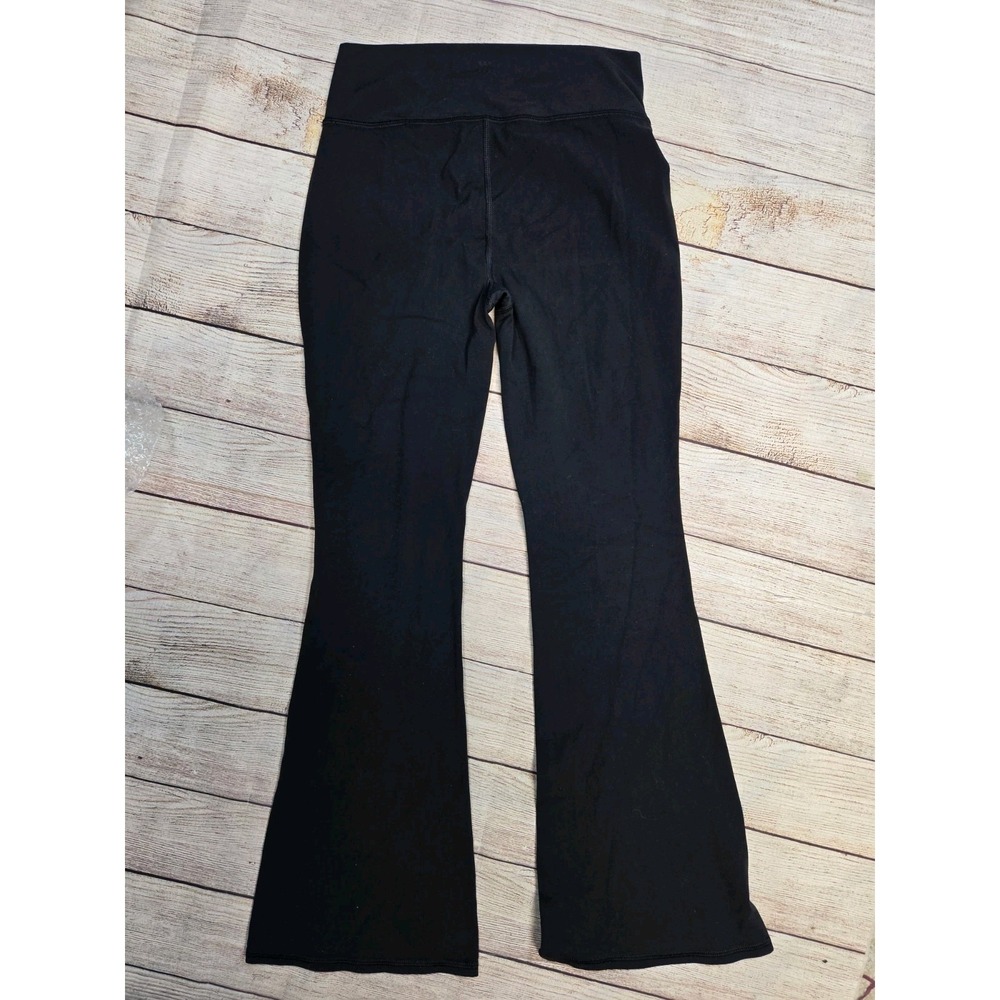 All In Motion Girl's Size Large Everyday Soft High-Rise Leggings Black Flare - Picture 6 of 6